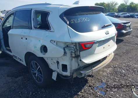 2018 Infiniti Qx60 from USA, damaged, VIN 5N1DL0MM1JC530849